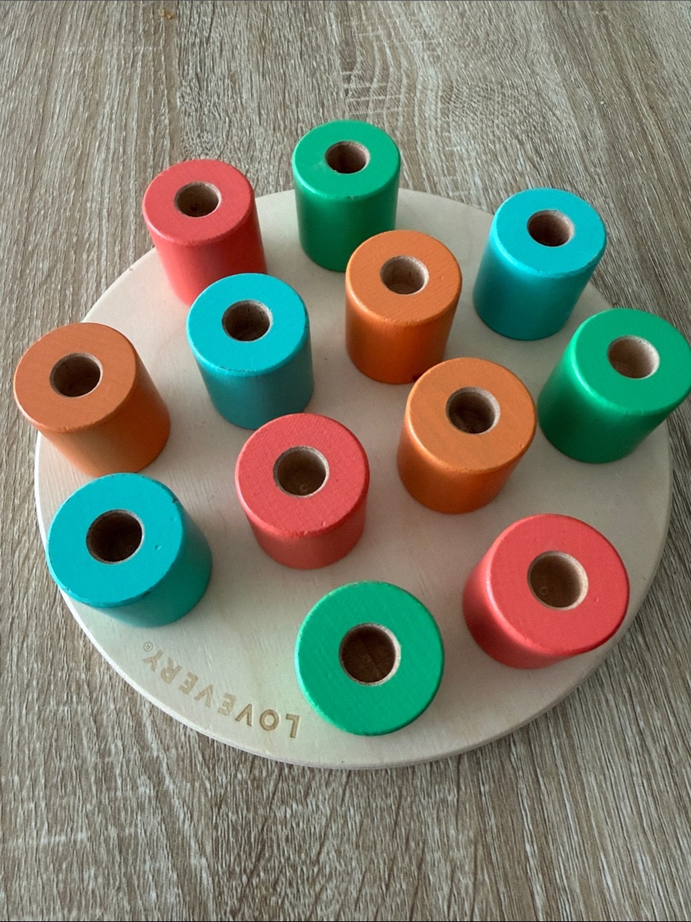 Lovevery Peg Board